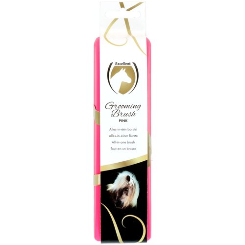 Hofman Animal Care Krtača za nego 'Excellent Horse Grooming Brush', pink - M Cene