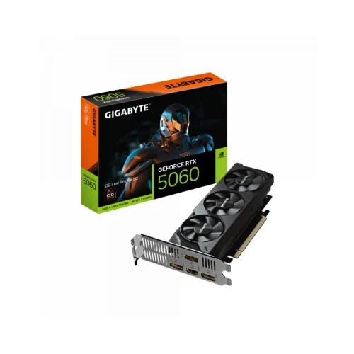 Gigabyte GV-N5060OC-8GL geforce rtx 5060 oc low profile 8GB, power connectors 8 pin x1 Slike