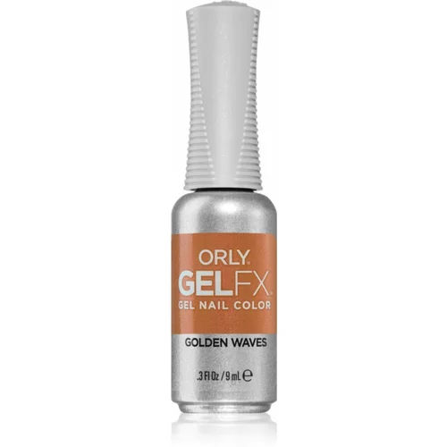 Orly Gelfx Gel gel lak za nokte s korištenjem UV/LED lampe nijansa Golden Waves 9 ml