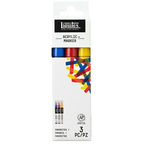 LIQUITEX Professional Set markera Paint Marker (3 Kom., 2 mm, Pravokutni vrh) Cijene