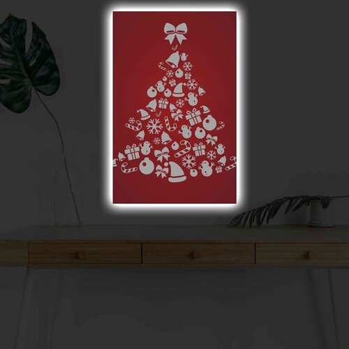 Wallity Slika sa LED osvetljenjem 4570KARDACT - 003, 45x70 cm Cene