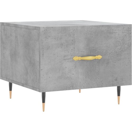  Stolići za kavu 2 kom Siva betona 50x50x40 cm konstruirano drvo Slike