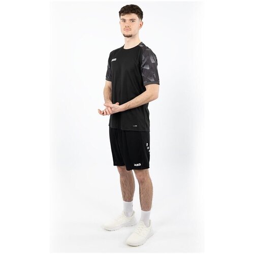 JAKO Majice &amp;amp; Polo majice 6126801schwarzant Siva Slike