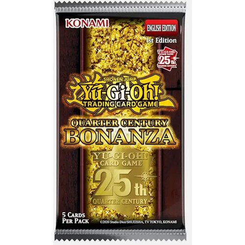 Konami Yugioh Karte Qaurter Century Bonanza Booster, (21587829) Cene