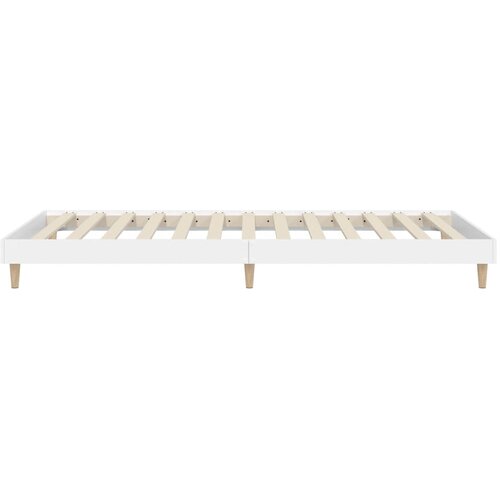 Okvir za krevet bijeli 90x190 cm konstruirano drvo Slike