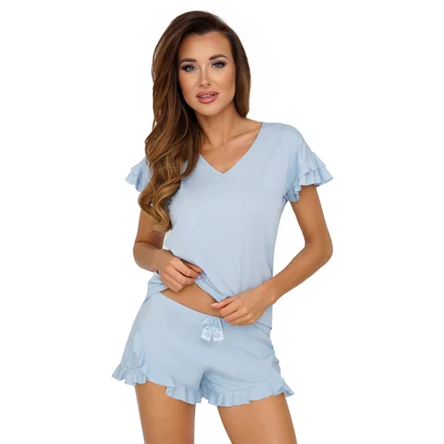 Donna Pastella Pyjamas 1/2 Blue Blue