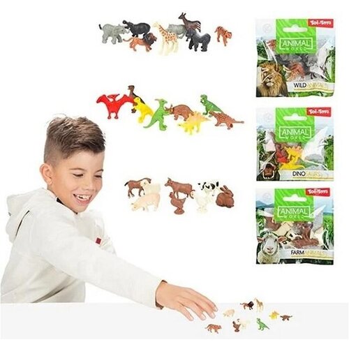 Animal World Set Micro Animals 8 pcs Slike