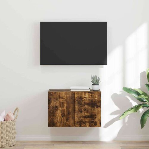 TV stenska omara Dimljeni oreh 59,5 x 31 x 40 cm, (5000092102) Cene