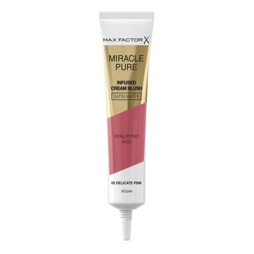 Max Factor Miracle Pure Infused Cream Blush rdečilo za obraz 15 ml odtenek 05 Delicate Pink Cene