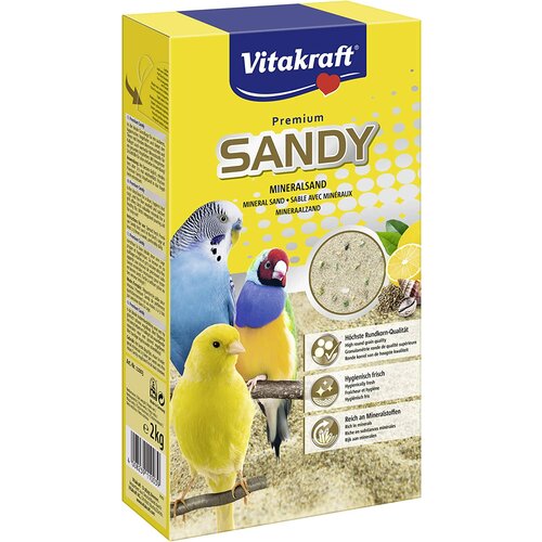 Vitakraft Pesak za ptice sa citrusima i anisom Sandy Mineral Sand 2kg Cene