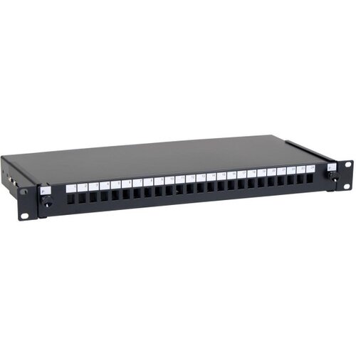 Masterlan Patch panel 24 Simplex SC sa kasetom, bez modula, crni Cene