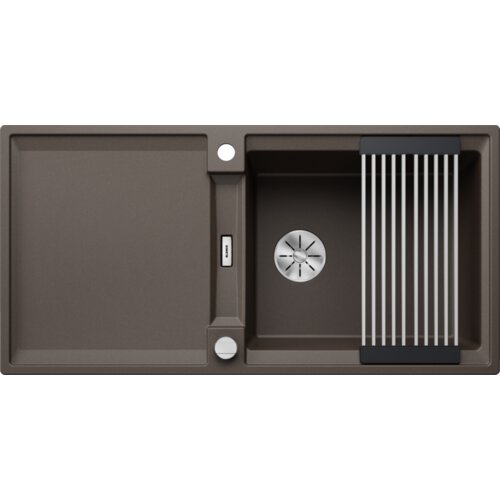 Blanco pomivalno korito ADIRA XL 6 S InFino SILGRANIT dodatna zložljiva mreža, z daljinskim upravljanjem. - KAVA Cene