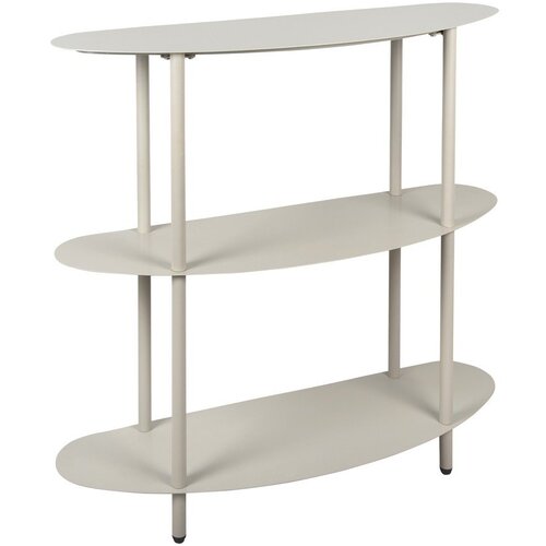 Leitmotiv Sivi metalni regal 90x82x28 cm Riqueza &amp;ndash; Slike