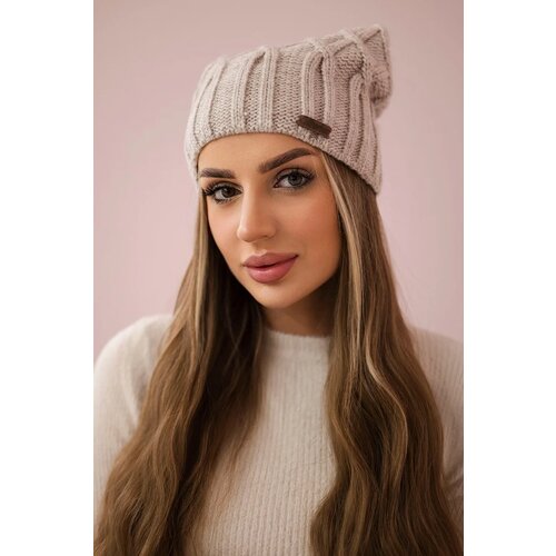 Kesi Cap with fleece Milano K203 light beige Cijene