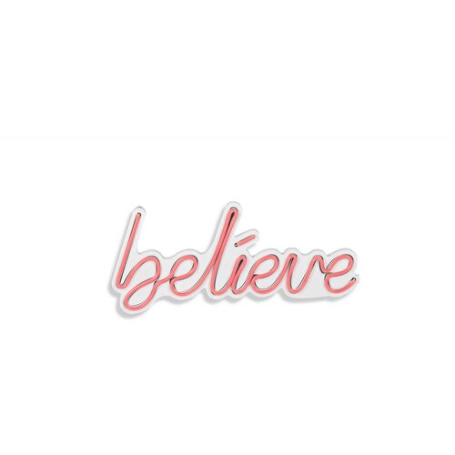 WALLXPERT believe Dekorativna rasveta, Roze Slike