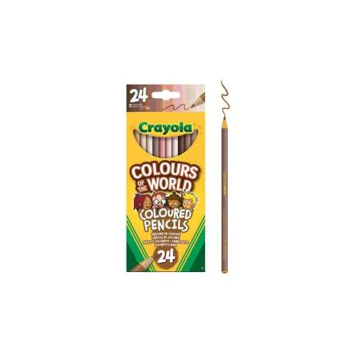 Crayola DRVENE BOJICE 24 KOM