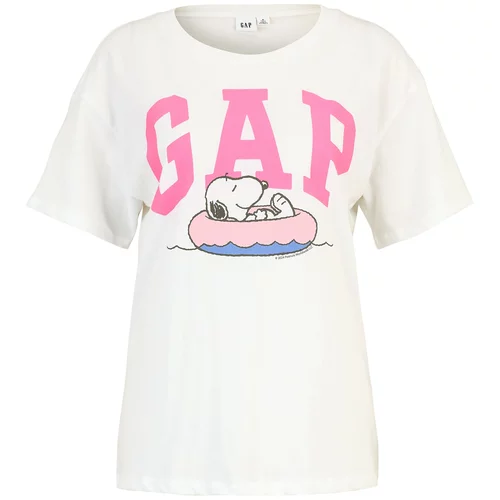 Gap Tall Majica plava / roza / roza / bijela
