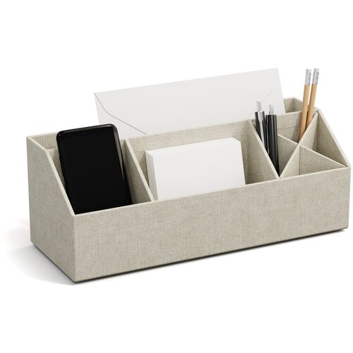 Bigso Kartonast organizator za pisalne potreb&amp;scaron;čine Elisa Canvas Paper Laminate &amp;ndash; Slike