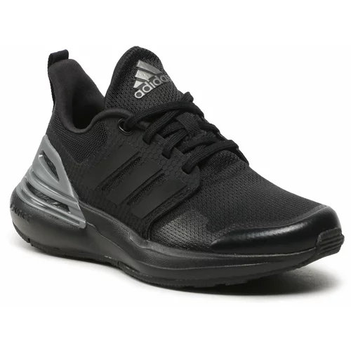 Adidas Čevlji Rapidasport Bounce Sport Running Lace Shoes HP6125 Core Black/Core Black/Iron Metallic