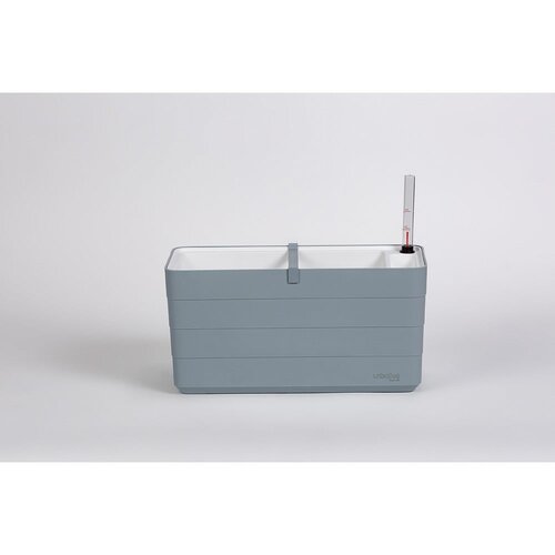 Plastia Sivo-plava samonavodnjavajuća posuda, dužina 40 cm Berberis - Slike
