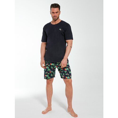 Cornette Pyjamas 326/143 Camouflage kr/r M-2XL navy blue Slike