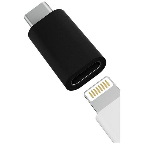 Adapter lightning na type c 2A - črn Slike