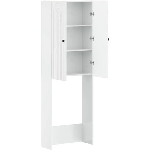  Kabinetska WC ALKMAAR Bijela visokog sjaja 66 x 25 5 x 190 cm - Bijela visokog sjaja Cijene