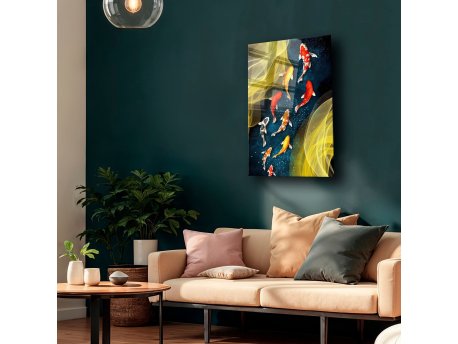 Wallxpert Dekorativno farbanje kaljenog stakla Camtbl 028 70 x 100 Slike