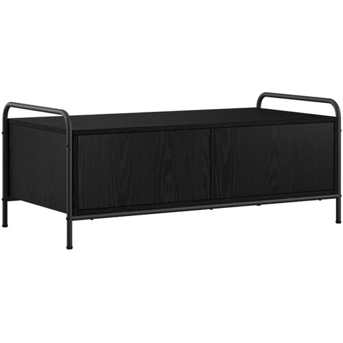  Stolić za kavu Crni hrast 99 5 x 49 x 41 cm Konstruirano drvo - Crni hrast Slike