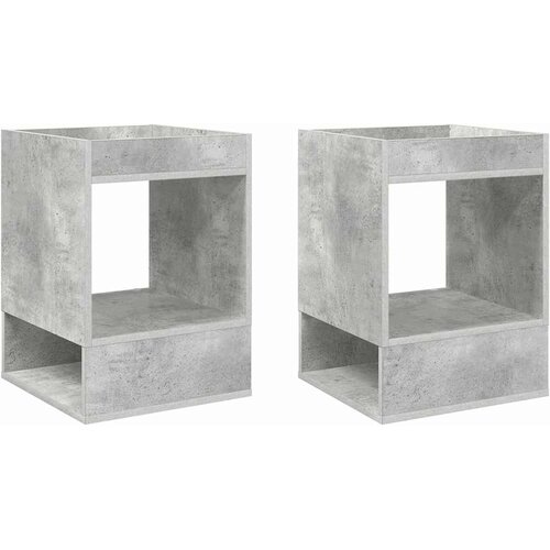  Konačna Stolić 2 pcs Betonski sivi 40 x 40 x 56 cm Slike
