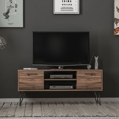 Hanah home TV komoda sa policama Almira-2200, 120x35x50 cm, Orah Cene