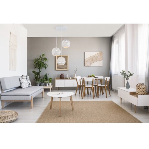 ITALUX PND-2424-3S-WH - Visilica na sajli PALERMO 3xE27/40W/230V beli Slike