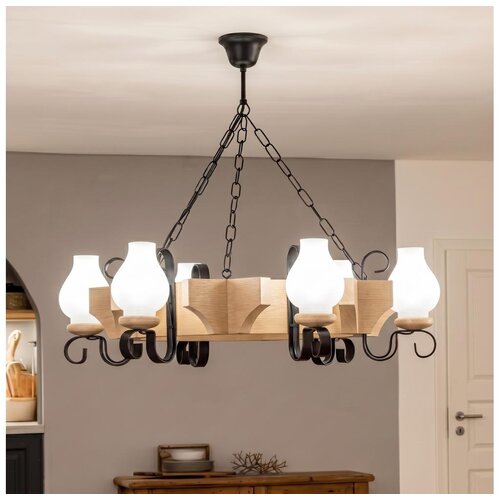 Brilagi Luster na lancu QUEEN 6xE14/40W/230V hrast Cene