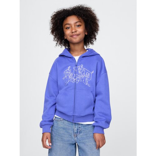 GAP Children&amp;#039;s oversize sweatshirt with logo - Girls Slike