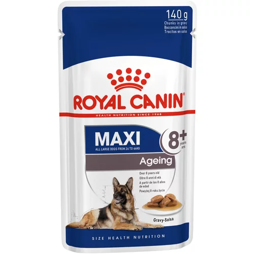 Royal Canin Maxi Ageing mokra hrana - Varčno pakiranje: 20 x 140 g