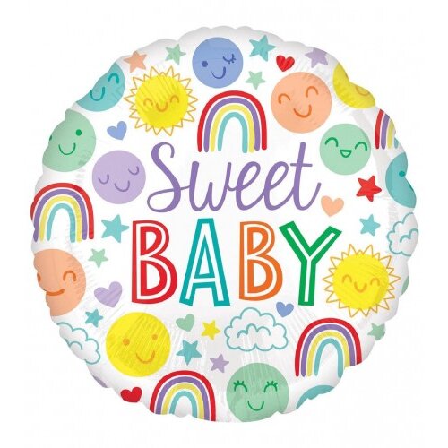 Amscan Balon Sweet Baby S40 4166001 Slike