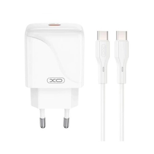 XO L141 Kućni punjač 20W Beli + Type C kabl ( 0346 ) Cene