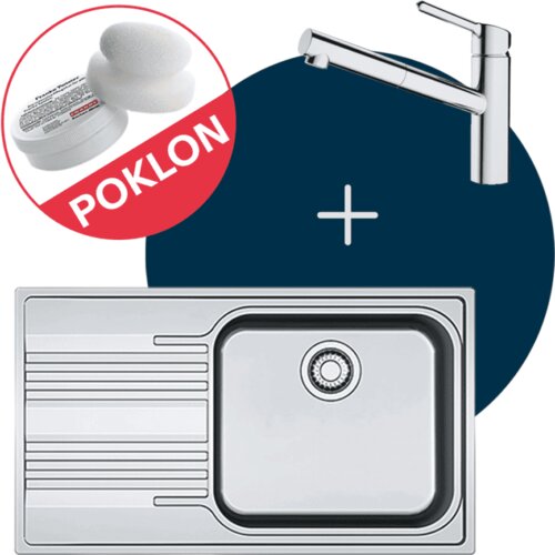 Franke set sudoper SRX 611-86 LB l + slavina Orbit-D + poklon pasta Cijene