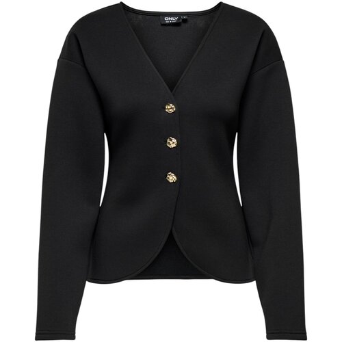 Only Telovniki &amp;amp; Jope Onlnaomi L/S Cardigan Swt 15364479 Črna Slike