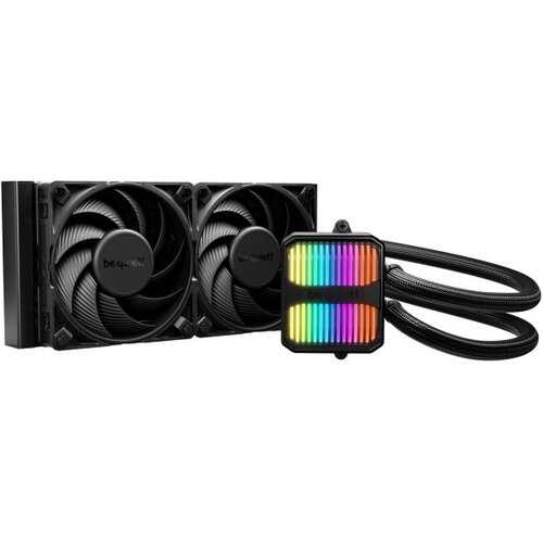 BE QUIET SILENT LOOP 3, 240mm [LGA-1851 Default ILM and RL-ILM support/AM5], Powerful 3-chamber PWM pump, Two Silent Wings 4 120mm PWM high-speed fa Cene