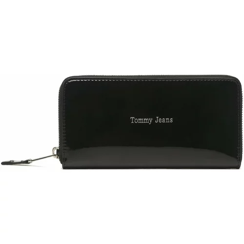 Tommy Jeans Velika ženska denarnica Tjw Must Large Za Patent AW0AW14975 BDS