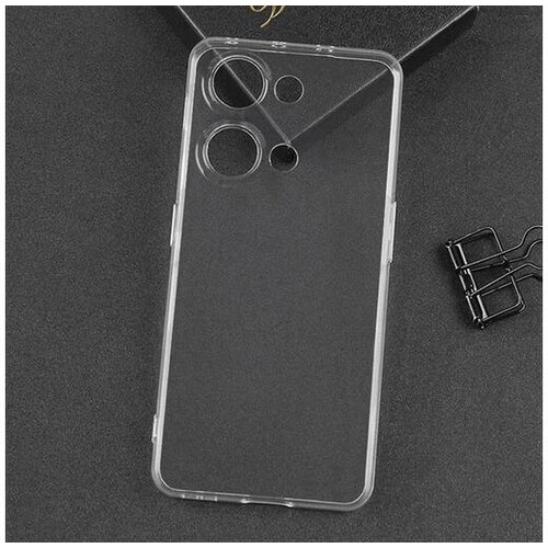 Teracell Maska za telefon OnePlus Nord 3 Silikonska Transparentna Slike