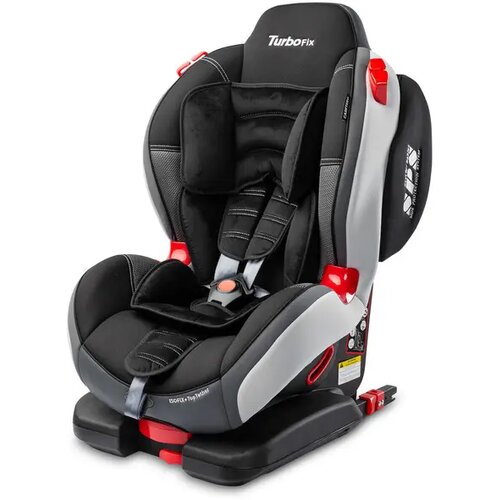 CARETERO Otroški avtosedež Sport TurboFix Isofix Grafit Cene