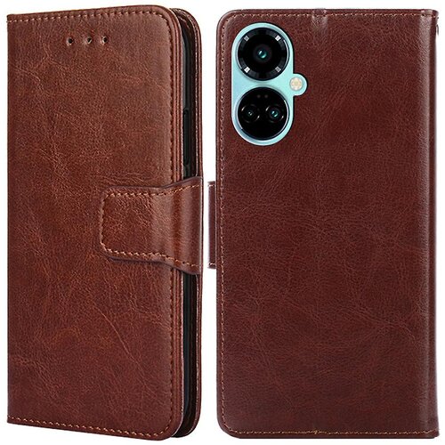 INORCO Za Tecno Camon 19 4G/19 Pro 4G ovitek proti padcu PU usnjena torbica s stojalom za telefon, (22034676) Cene