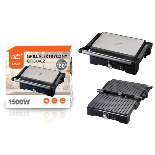 Ltc LXOK4 električni kontaktni grill 1500 W &amp;ndash; odpiranje 180&amp;deg; Slike