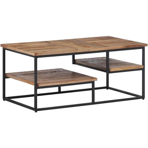  Stolić za kavu 90 x 50 x 39 cm od masivne obnovljene tikovine Slike