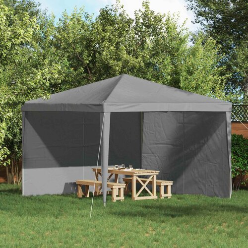  Zid &scaron;atora za zabavu 2 pcs Svjetlosiva 400 x 195 cm PE i čelik Cijene