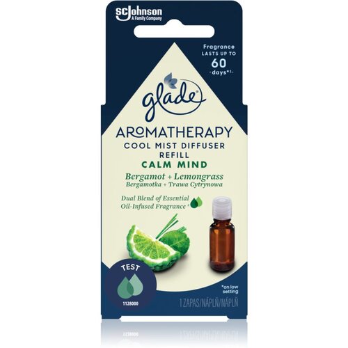Glade Aromatherapy Calm Mind nadomestno polnilo za aroma difuzor Bergamot + Lemongrass 17,4 ml Cene