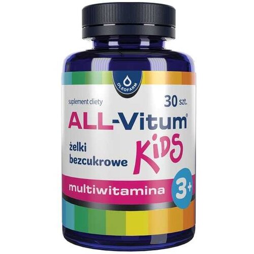 Oleofarm Multivitamini za djecu ALL-Vitum (30 gumenih bombona) Slike