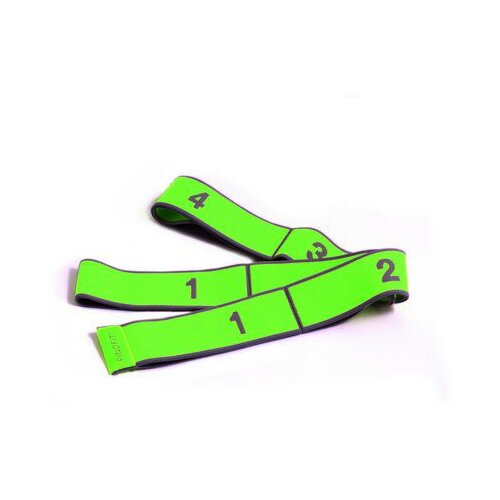 Pino FIT&amp;reg; Stretch Band, limetkov&amp;aacute;, siln&amp;aacute; z&amp;aacute;těž, 1 m Slike